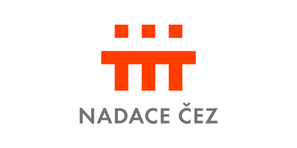 Logo hlavního partnera Klubu cystické fibrózy - Nadace ČEZ